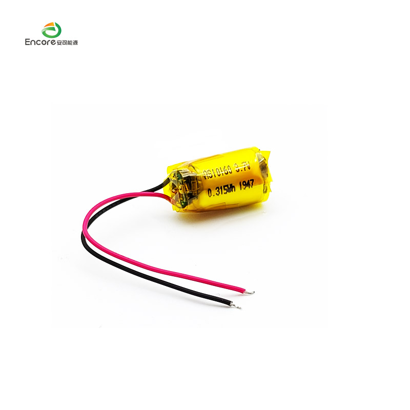 High Quality 321618 Small Lipo Battery 3.7V 80mAh Smart Watch Battery