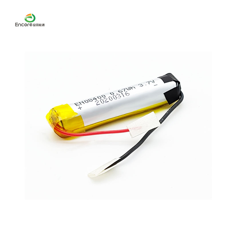 0.67wh Cylinder Lithium-ion Rechargeable Battery