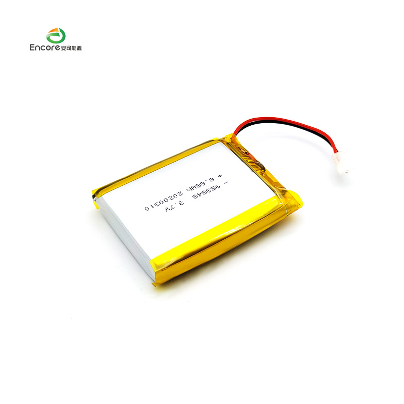 953848 2400mAh 3.7v rechargeable lipo cell