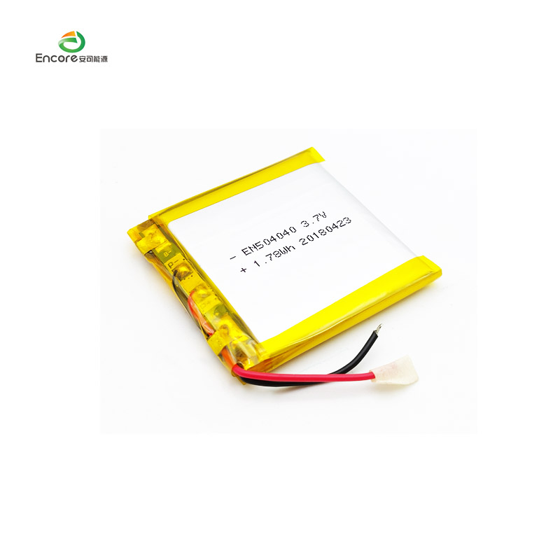 480mah Wearable Products Li Polymer Battery
