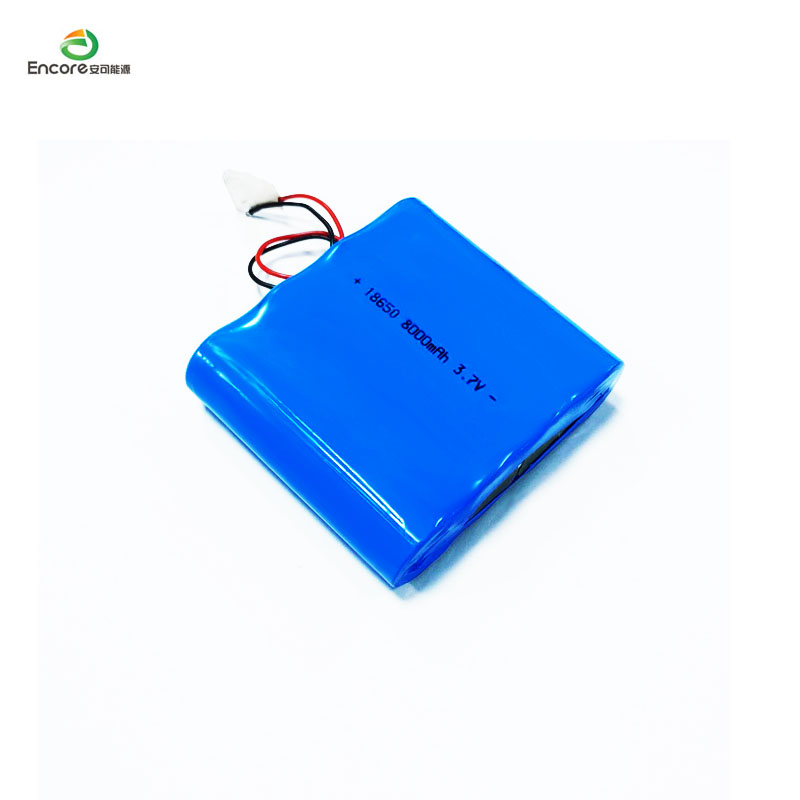 18650 8000mAh 3.7V Lithium Ion Battery Pack