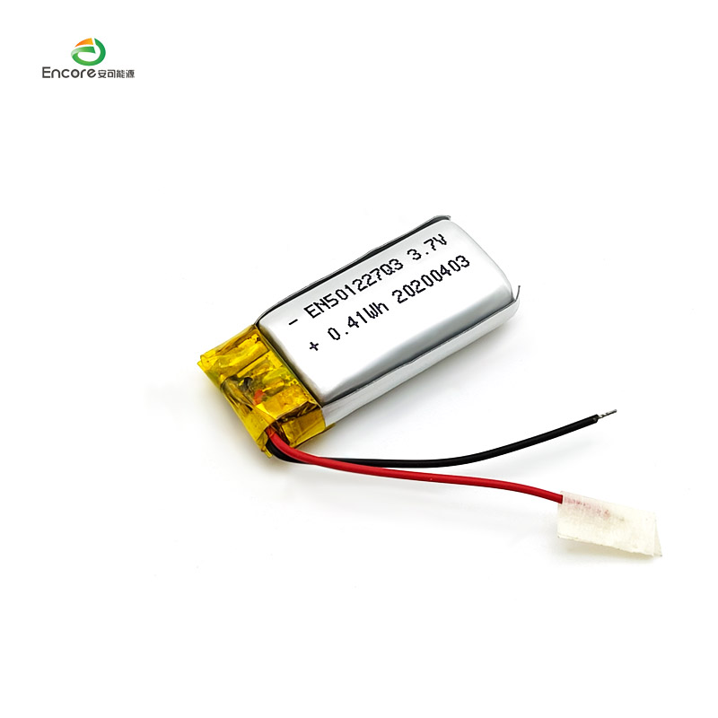 501227 3.7v 110mah Lithium Polymer Battery